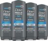 DOVE MEN + CARE Post-Workout 3-In-1 Wash, 4 Count