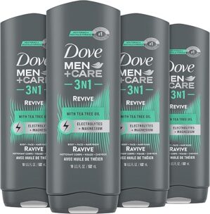 DOVE MEN + CARE Post-Workout Body Wash With Tea Tree