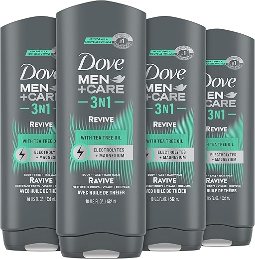 DOVE MEN + CARE Post-Workout Body Wash With Tea Tree