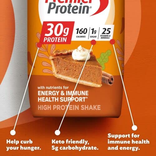 Premier Protein Pumpkin Spice Protein Shakes, 11 Fl Oz - Image 2