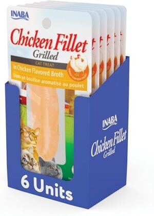 INABA Premium Grilled Chicken Fillet Cat Treats