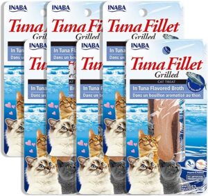 INABA Premium Grilled Tuna Fillet Cat Treats