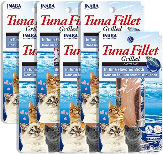 INABA Premium Grilled Tuna Fillet Cat Treats
