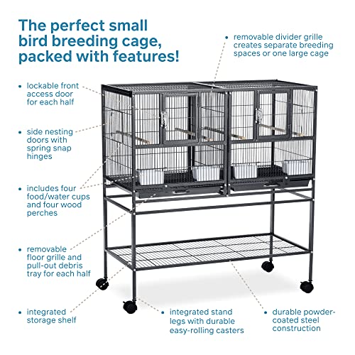 Prevue Pet Products Hampton Deluxe Breeder Cage F070 - Image 3