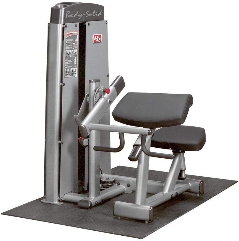 Body solid Pro Dual Bicep Tricep Workout Machine (DBTC-SF)
