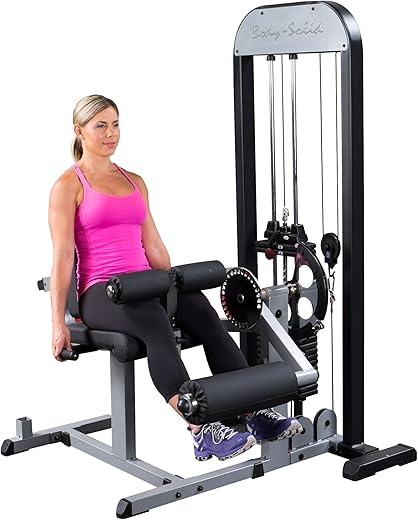 Body solid Pro Select Leg Extension & Curl Machine GCEC-STK/3