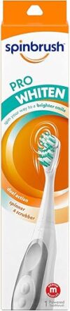 Spinbrush Pro Whiten Battery Toothbrush, Medium Bristles