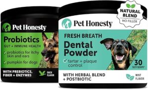 Pet Honesty Probiotics & Dental Powder For Dogs