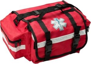 NOVAMEDIC Professional Red EMT Trauma Bag