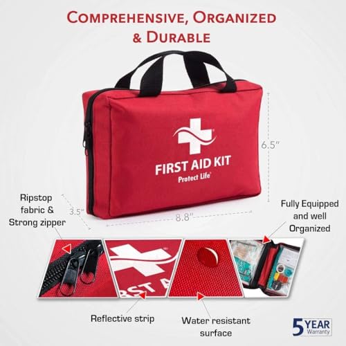 Protect Life Business Emergency First Aid Kit, 200 Pieces - Image 3