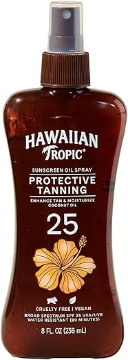 Hawaiian Tropic Protective Tanning Oil Spray SPF 25