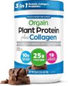Orgain Protein Powder With Collagen, Chocolate Fudge