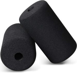 Cap Barbell PU/Foam Roller And Foot Pads