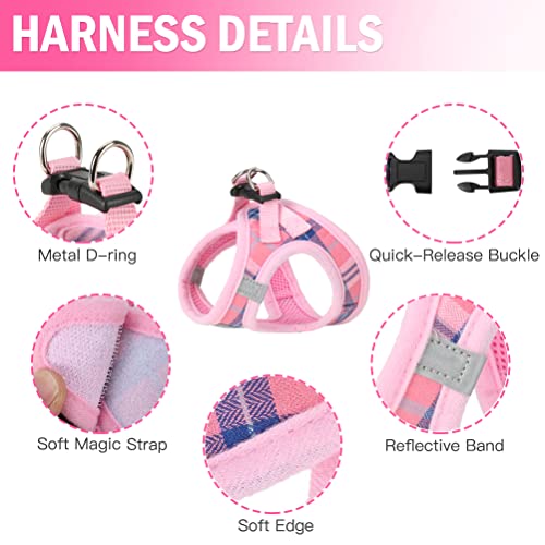 PUPTECK Adjustable Pet Harness Collar Set - Image 3
