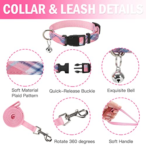 PUPTECK Adjustable Pet Harness Collar Set - Image 4