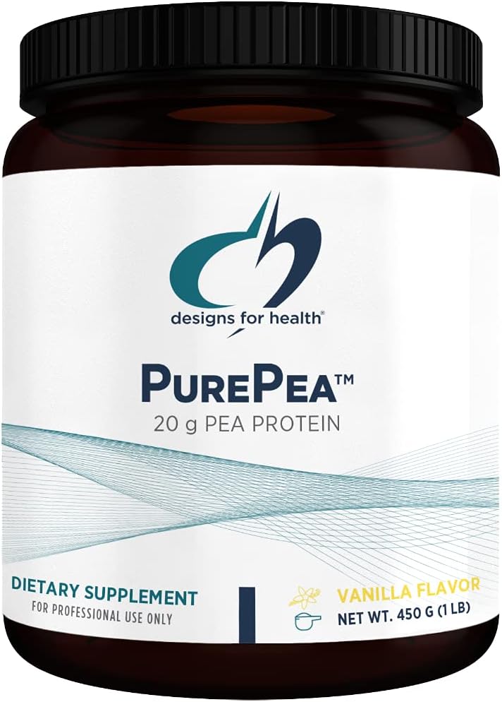 Designs for Health PurePea Vegan Pea Protein Vanilla Mix