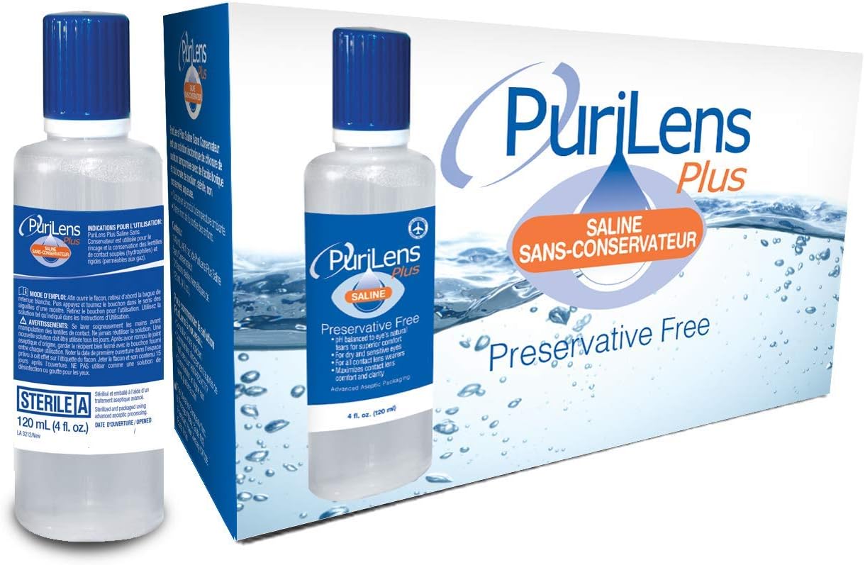 purilens Purilens Plus Contact Lens Saline 12 Pack