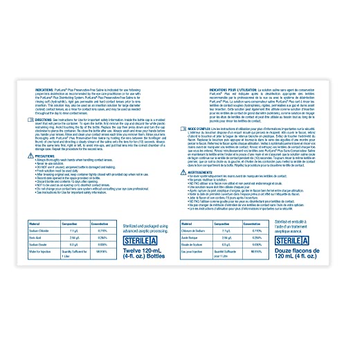 purilens Purilens Plus Contact Lens Saline 12 Pack - Image 3