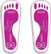 By Elina Purple Premium Spray Tan Feet Pads