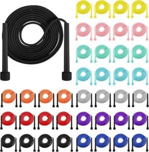 Aodaer PVC Skipping Rope Adjustable Jump Rope