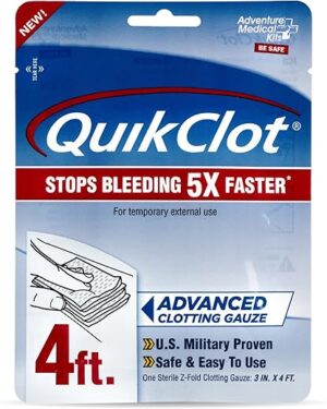 Adventure Medical Kits QuikClot Gauze For Emergency Kits