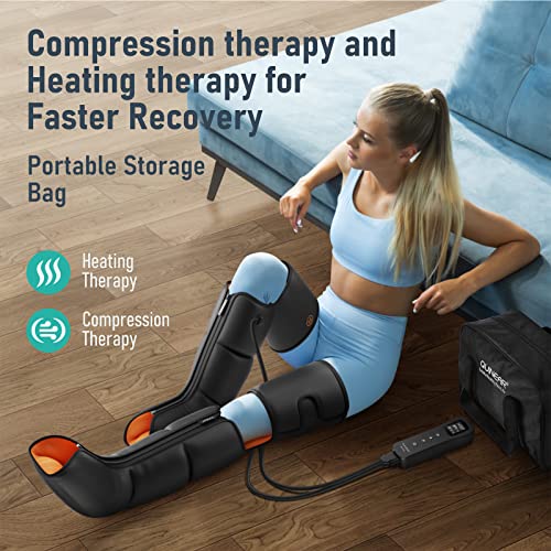 QUINEAR Leg Massager With Heat And Compression Therapy - Image 3