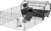 Yaheetech Rabbit Cage With Playpen And Accessories