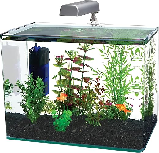 Penn-Plax Radius Desktop Nano Aquarium Kit β 10 Gallon