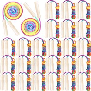 PullCrease Rainbow Cotton Jump Ropes 8.53 ft