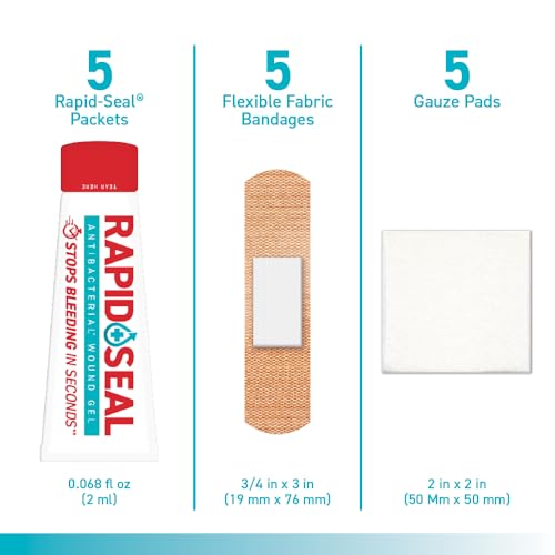 Rapid-Seal Hemostatic First Aid Wound Care Kit - Image 3