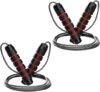 Ayxcsa Rapid Speed Jump Rope With Foam Handles