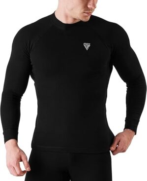 RDX Rash Guard Compression Base Layer Top