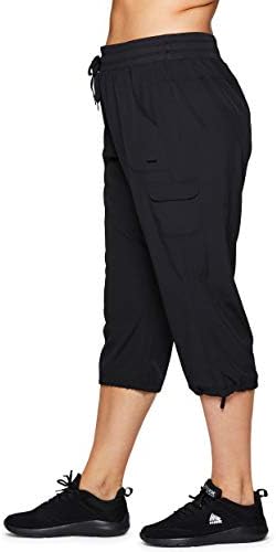 RBX Women's Plus Size Lightweight Cargo Capri - Image 3