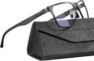ANYLUV Reading Glasses: Blue Light Blocking Carbon Fiber