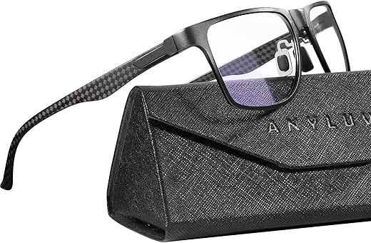ANYLUV Reading Glasses: Blue Light Blocking Carbon Fiber