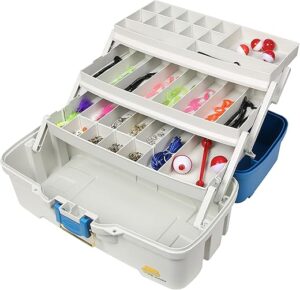 Plano Ready-Set-Fish Tackle Box, Aqua Blue