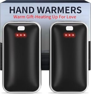 Lerat Rechargeable Hand Warmers, 2 Pack Portable Heater