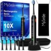MySmile Rechargeable Sonic Electric Toothbrush, 48000VPM