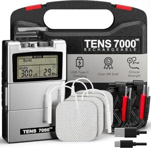 TENS 7000 Rechargeable TENS Unit Muscle Stimulator