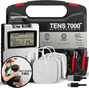 TENS 7000 Rechargeable Tens Unit Muscle Stimulator