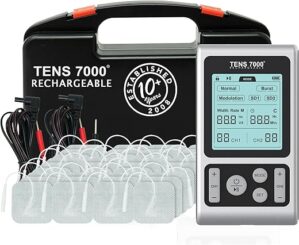 TENS 7000 Rechargeable TENS Unit Muscle Stimulator