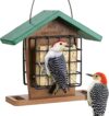 Kingsyard Recycled Plastic Double Suet Feeder (Green)