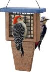 Kingsyard Recycled Plastic Suet Bird Feeder, Blue