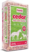 PETSPICK Red Cedar Pet Bedding, 24L