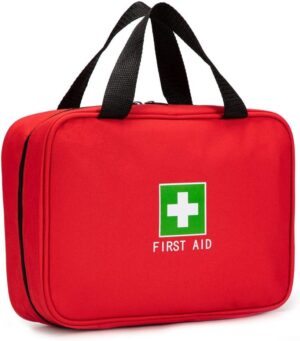 Jipemtra Red Compact First Aid Travel Bag