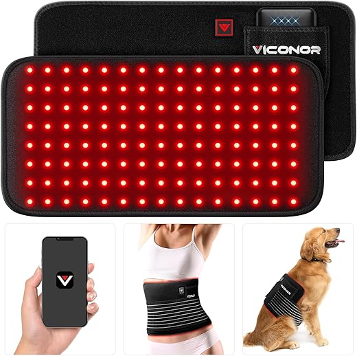 Viconor Red Light Therapy Belt - Wireless Wearable