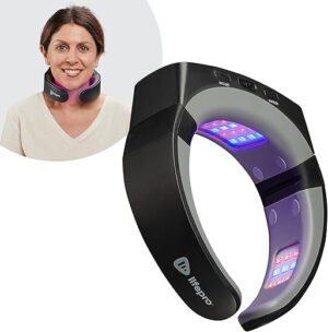 LifePro Red Light Therapy for Neck – Compact & Rechargeable Device