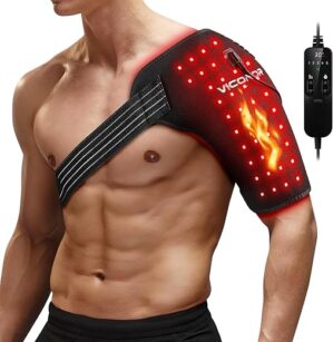 Viconor Red Light Therapy Heated Shoulder Wrap