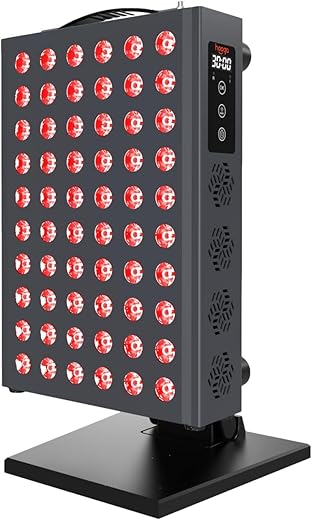 hooga Red Light Therapy Panel With Timer