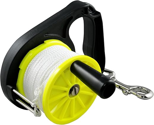 ScubaMax Reel With Thumb Stopper For Diving